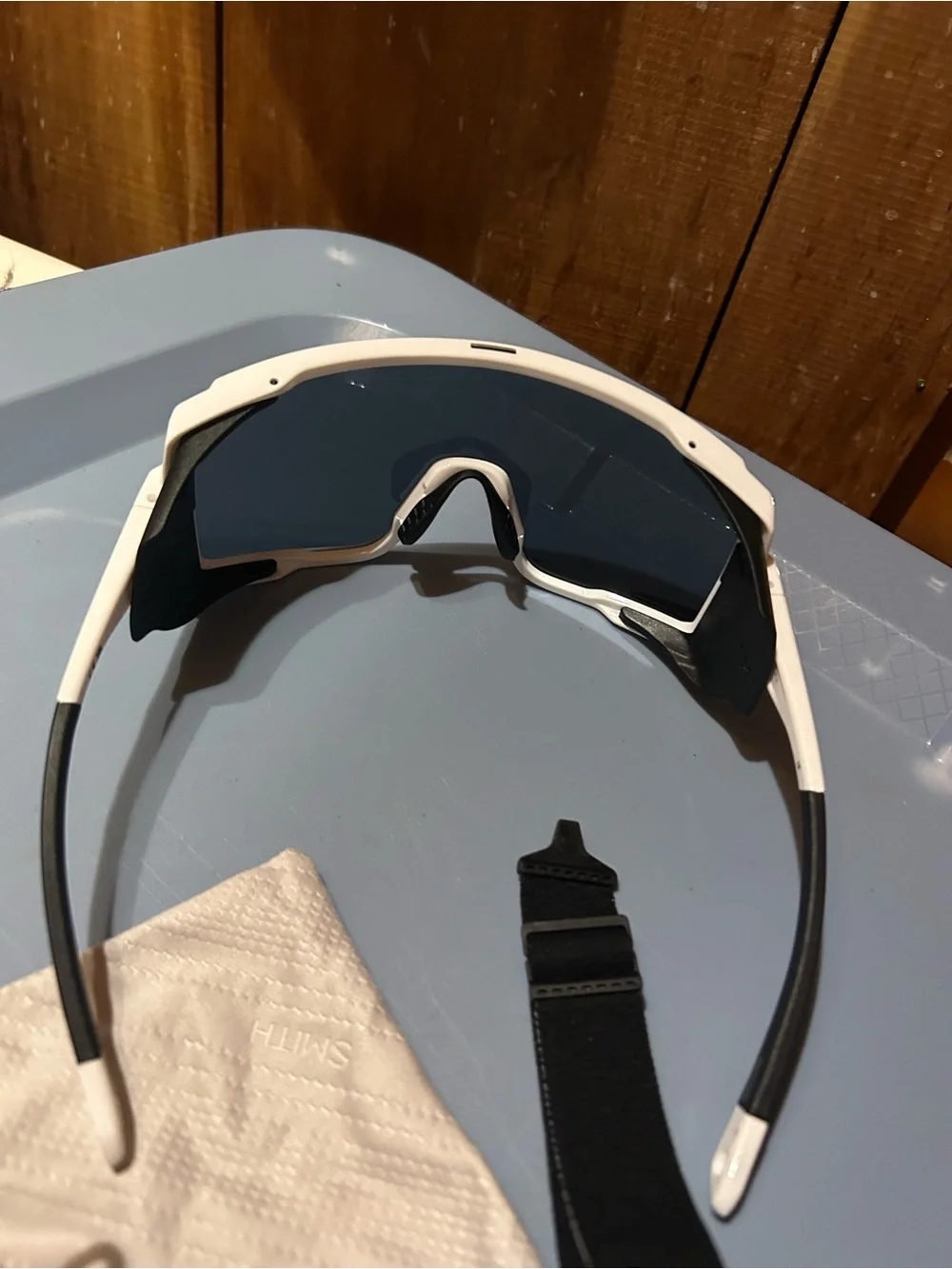 Smith Pursuit ChromaPop Sunglasses - White with Dark Smoke Lenses